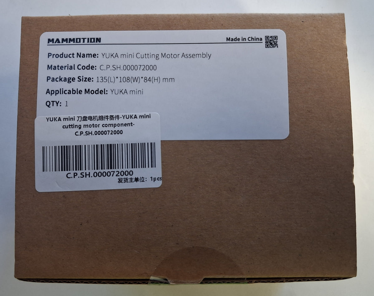 YUKA mini/YUKA mini 2 Cutting Motor